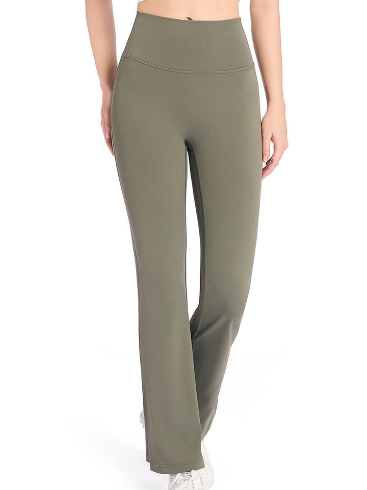 Wide Waistband Sports Pants